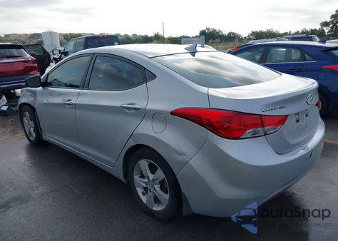 2012 Hyundai Elantra Gls (Ulsan Plant) from USA, damaged, VIN KMHDH4AE2CU323065